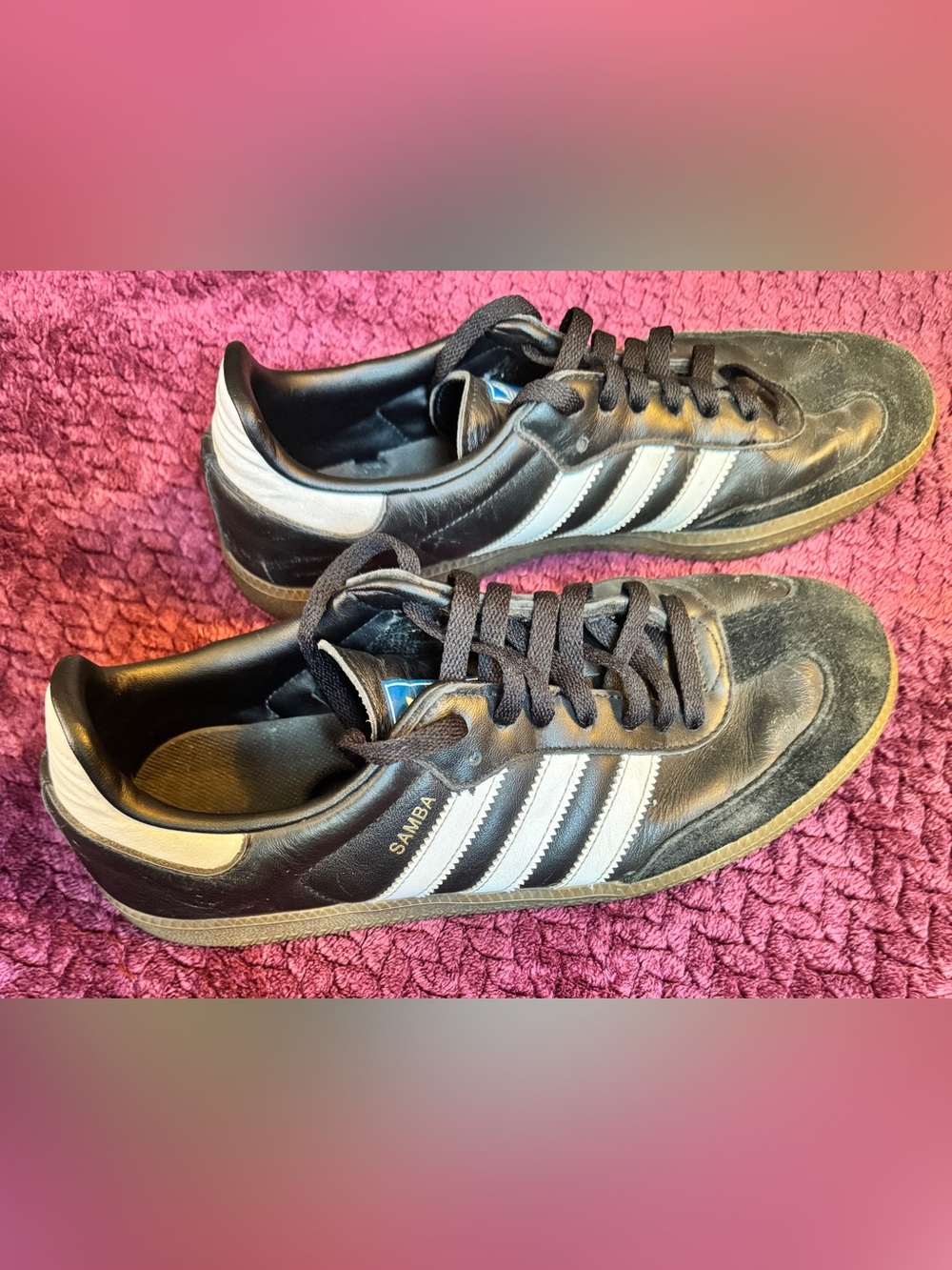 adidas Originals Samba OG Core Black Cloud White Sneakers